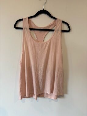 Athleta With Ease light pink tank top